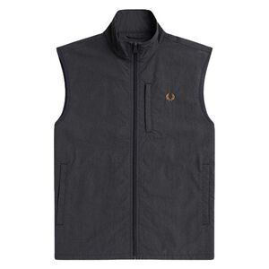 Fred Perry Mens Anchor Vest / Gray